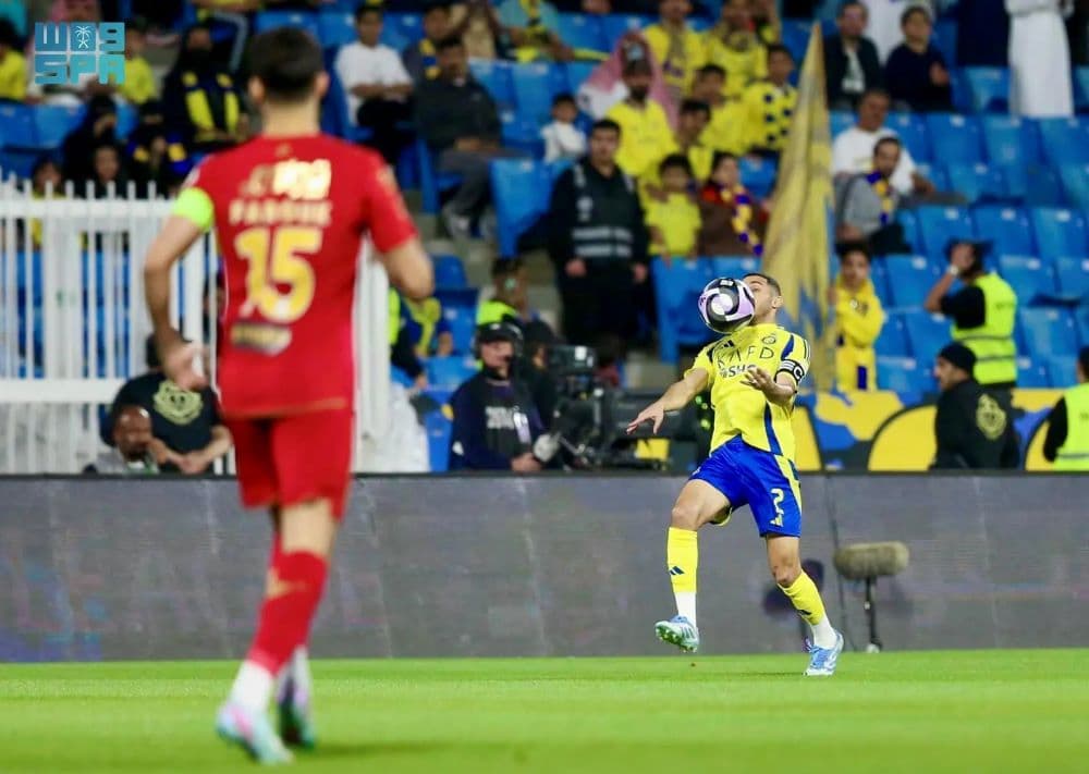 النصر يفوز على ضمك بثلاثة أهداف مقابل هدفين