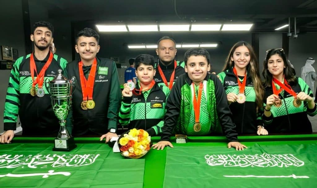أخضر البلياردو والسنوكر يحصد 8 ميداليات في بطولة غرب آسيا 2025