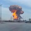 انفجار كبير بميناء بندر عباس الإيراني يخلف 47 مصابًا على الأقل ويعلق العمل به مؤقتًا