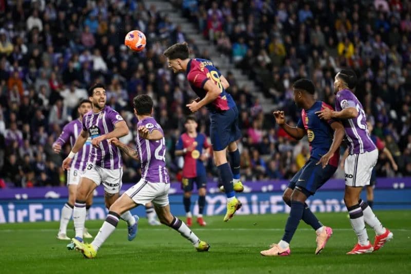 برشلونة يعزز صدارته للدوري الإسباني بفوزه على بلد الوليد