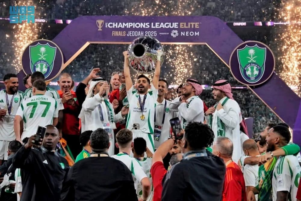 الأهلي يتوّج بدوري أبطال آسيا للنخبة