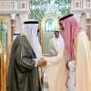 أمير الكويت يستقبل رئيس الأولمبية الدولية واللجان الخليجية