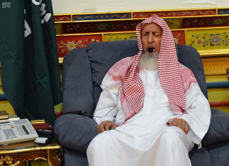 مفتي المملكة يرفع التهنئة للقيادة بمناسبة نجاح موسم الحج
