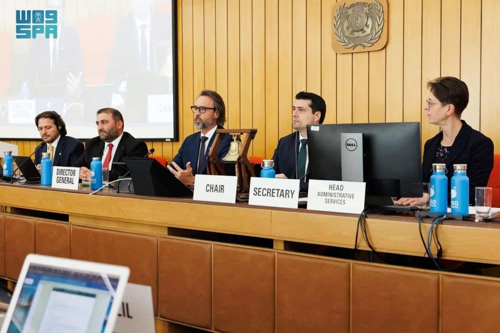 الجنيدي يرأس اجتماعات اللجنة الاستشارية في المنظمة البحرية الدولية