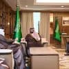 أمير جازان يناقش سير العمل بمطار الملك عبدالله الدولي الجديد