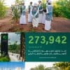 ضمن جهود مكافحة التصحّر وتنمية الغطاء النباتي.. زراعة 237942 شجرة في المدينة المنورة خلال 2024م