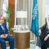 ناقشا عددًا من الموضوعات ذات الاهتمام المشترك.. أمير المنطقة الشرقية يستقبل السفير الفلبيني لدى المملكة