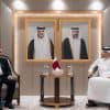 أمير قطر يتلقى رسالة خطية من الرئيس الإيراني