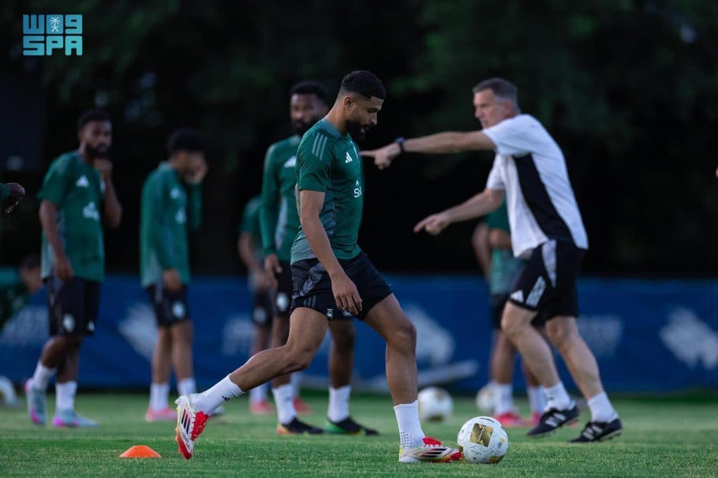 المنتخب السعودي يواصل تحضيراته لمواجهة أمريكا في الكأس الذهبية