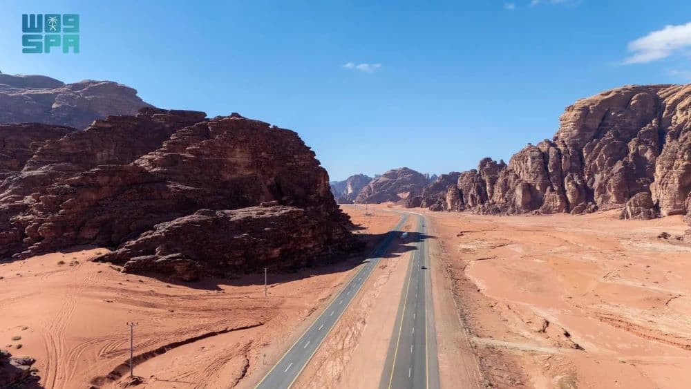 “هيئة الطرق”: طريق (تبوك / حقل) مشروع إستراتيجي لتعزيز السياحة