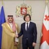 رئيس وزراء جورجيا يستقبل الرئيس التنفيذي للصندوق السعودي للتنمية