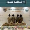 “مكافحة المخدرات” و”حرس الحدود” بمناطق عسير وجازان والجوف والمدينة المنورة والرياض تحبطان تهريب وترويج مواد مخدرة متنوعة