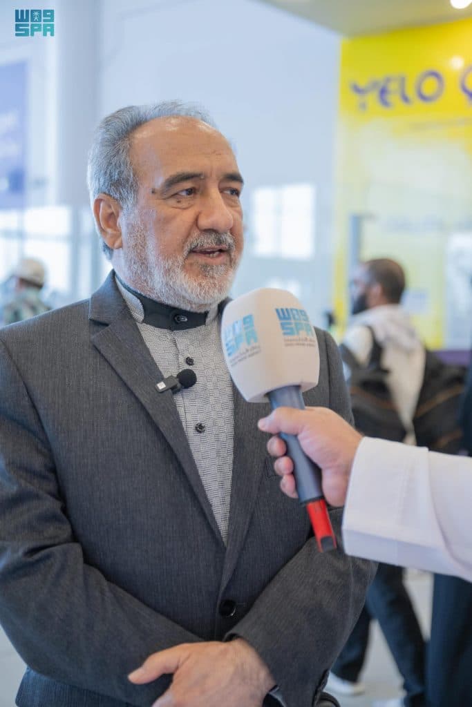 القنصل العام الإيراني يشيد بما لقيه الحجاج الإيرانيون من خدمات جليلة منذ قدومهم حتى مغادرتهم