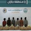 دوريات حرس الحدود بمنطقة جازان تحبط تهريب 126.5 كلجم من نبات القات ومادة الحشيش المخدرَين