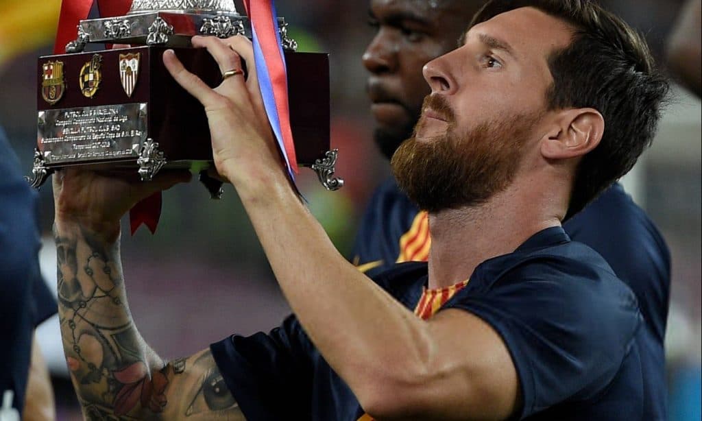 برشلونة بكامل نجومه في رحلة الدفاع عن لقبه على أراضي المملكة