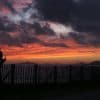 غروب الشمس في جزيرة كورسيكا