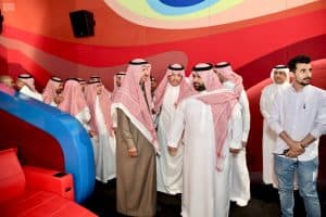 نائب أمير جازان يدشن أول سينما بالمنطقة الجنوبية