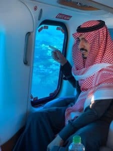 جولة جوية للأمير بدر بن سلطان في الهدا والشفا
