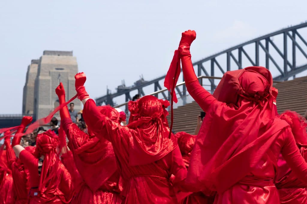 AUSTRALIA-CLIMATE-ENVIRONMENT-FIRE-PROTEST