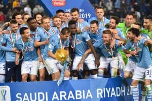 لاتسيو يسقط يوفنتوس ويتوج بالسوبر في الرياض