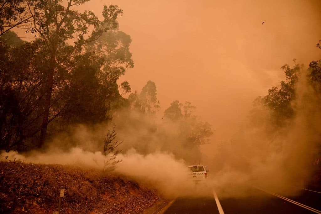 AUSTRALIA-WEATHER-FIRES