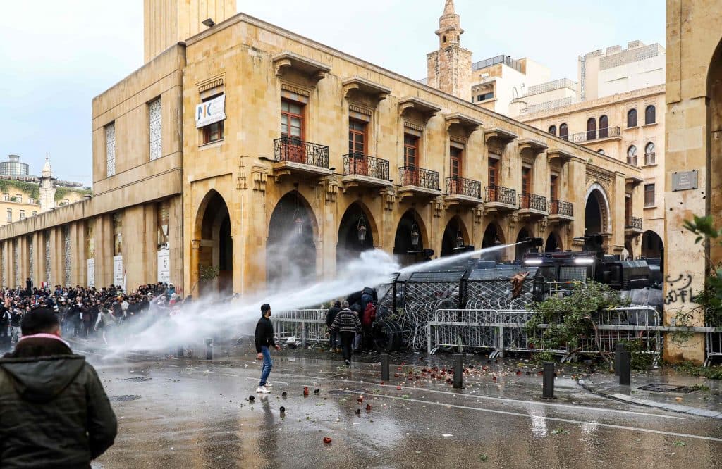 LEBANON-POLITICS-UNREST-DEMO