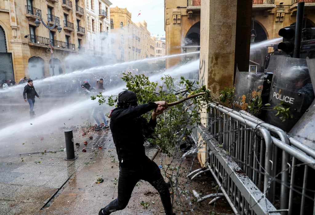 LEBANON-POLITICS-UNREST-DEMO