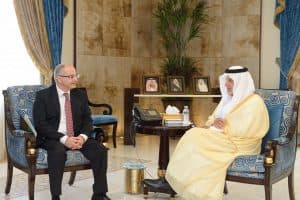 الفيصل يجتمع بالأمانات والجامعات وهيئة تطوير مكة ويستقبل د. غوشة