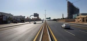 استبدال “عيون القطط” بالدهانات الأرضية في شوارع الرياض
