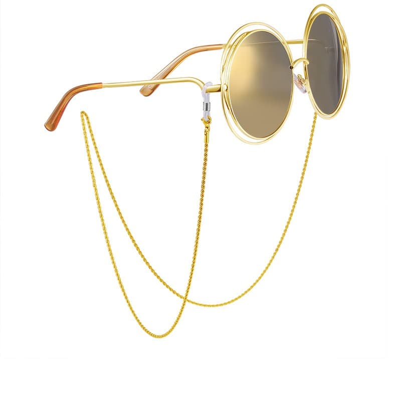 Queena-78cm-Stainless-Steel-Plating-Glasses-Accessories