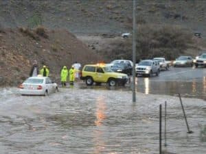 الدفاع المدني يهيب بالجميع توخي الحيطة لاحتمالية هطول أمطار رعدية