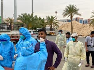 صحة نجران تطلق حملة للمسح النشط في مواقع إسكان العمالة