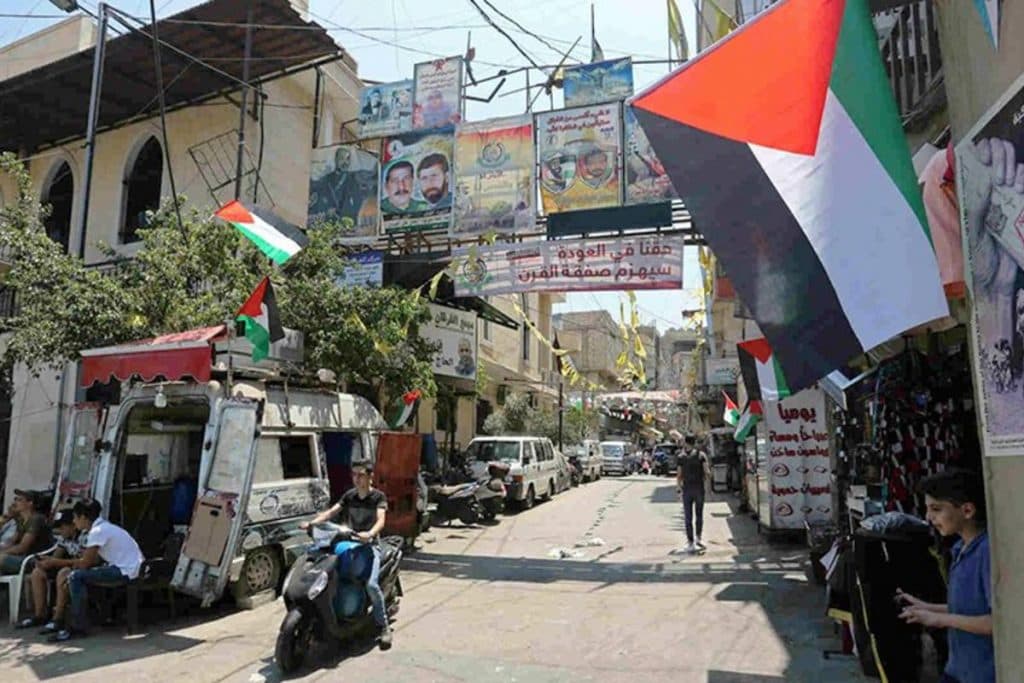 مخيم مخيمات فلسطين لبنان