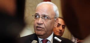 عريقات: ضم مناطق في الضفة يقضي على إمكانية تحقيق اتفاق سلام مستقبلاً