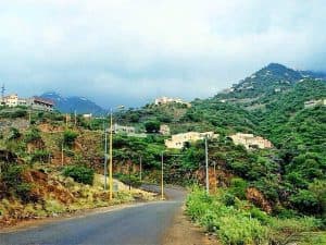 أمطار رعدية على جازان