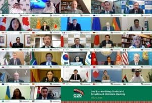 وزراء تجارة “العشرين” يؤكدون التعاون لتخفيف آثار جائحة كورونا