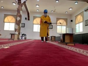 معالجة مخالفات للإجراءات الاحترازية في 1824 مسجداً بمناطق المملكة