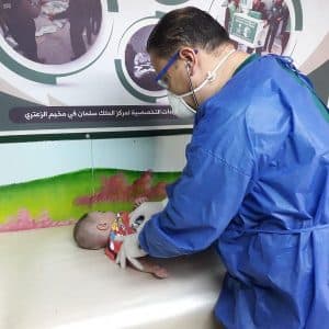 عيادات مركز الملك سلمان للإغاثة تواصل تقديم خدماتها في مخيم الزعتري