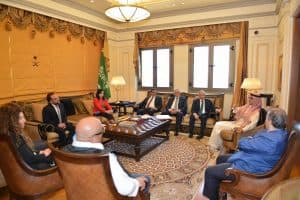 سفير خادم الحرمين الشريفين لدى لبنان يستقبل رئيس الهيئة اللبنانية للإنقاذ