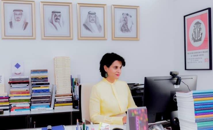 الشيخة هلا بنت محمد آل خليفة مدير عام الثقافة والفنون بهيئة البحرين للثقافة والآثار