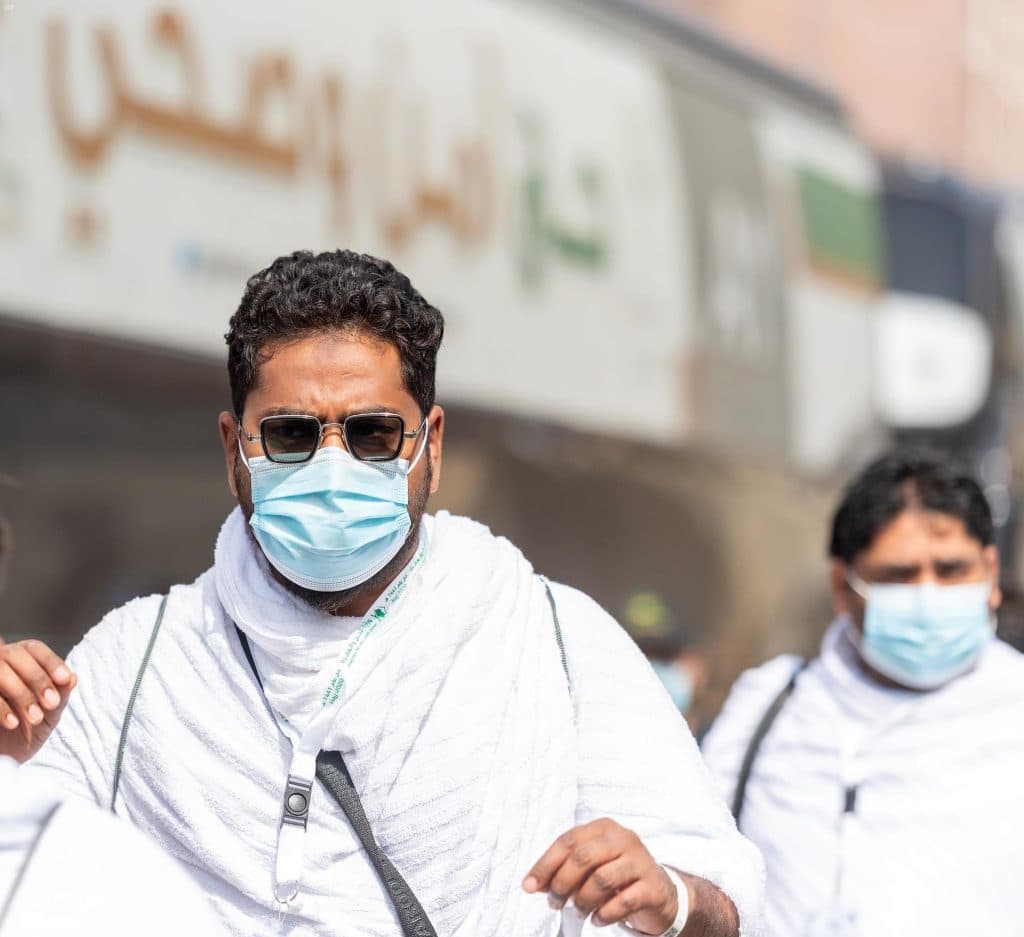 حجاج بيت الله الحرام يتوفدون إلى صعيد عرفات