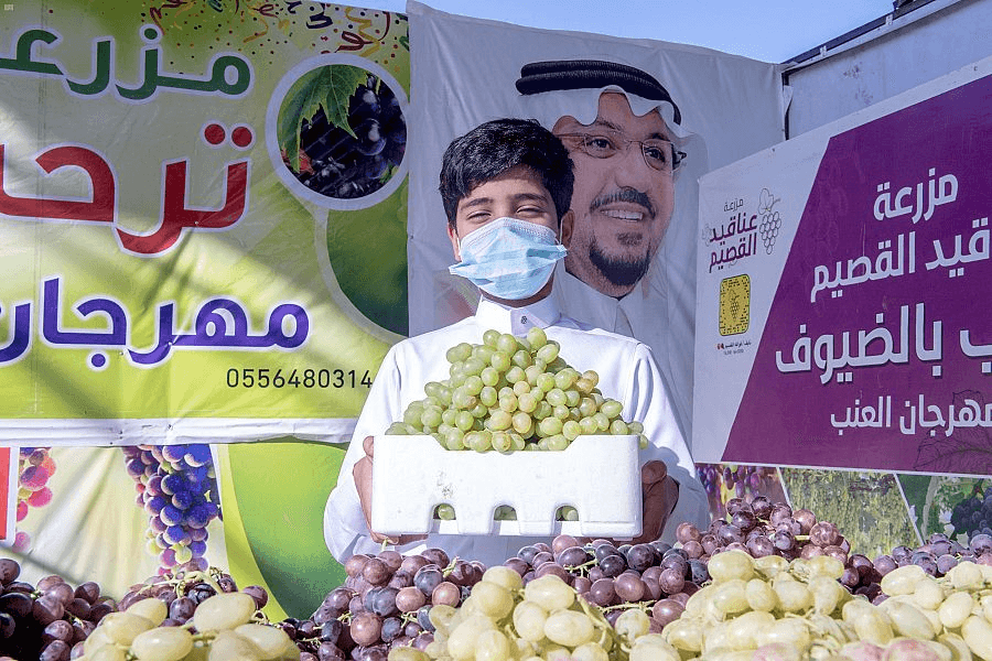 EfaOoonWsAIONr6 مهرجان عنب الصلبية – القصيم