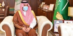 أمير حائل يستقبل المريدي والسمحان بعد تنازلهما عن حق القصاص