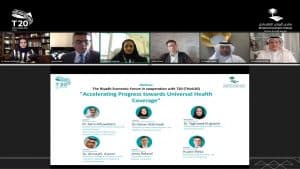 منتدى الرياض الاقتصادي يعقد ندوة التغطية الصحية بالتعاون مع مجموعة الفكر (T20)