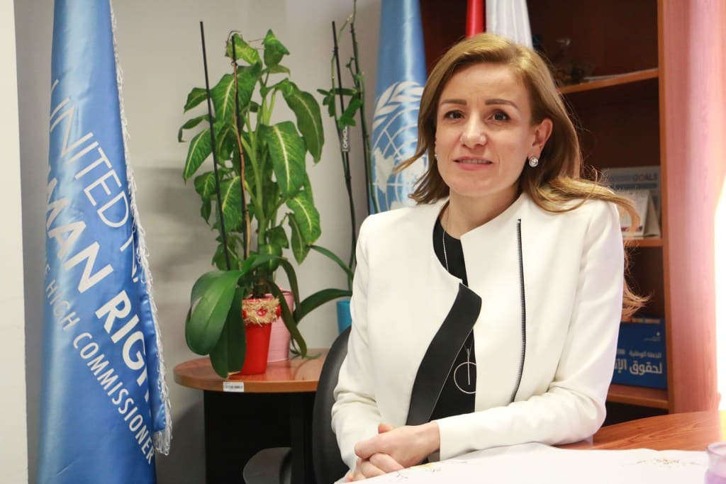 الممثلة الإقليمية للمفوضية السامية لحقوق الإنسان في المنطقة العربية رويدا الحاج