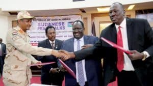 الحكومة السودانية توقع اتفاق سلام مع الحركات المسلح