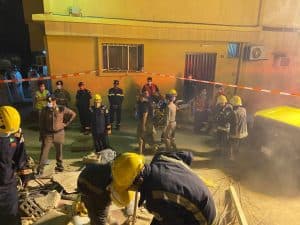 وفاة شخصين وإصابة 5 آخرين إثر انهيار منزل شعبي في الرياض