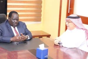 السفير السعودي يتسلم دعوة لحضور توقيع اتفاق السودان