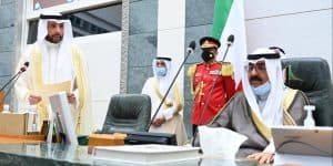 مجلس الأمة الكويتي يبايع بالإجماع الشيخ مشعل الأحمد الجابر الصباح وليًا للعهد