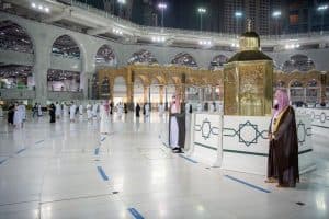 تكامل الجهود والاستعدادات بالمسجد الحرام في أول جمعة بعد عودة المعتمرين